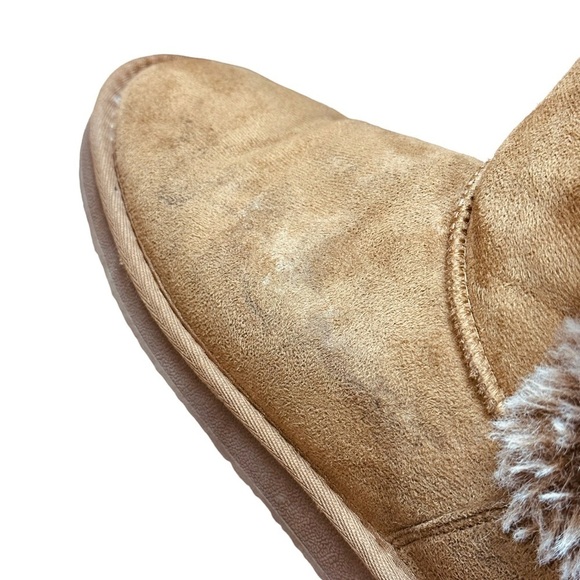 Furry Mid-Calf Winter Slip-On Boots - Picture 14 of 14